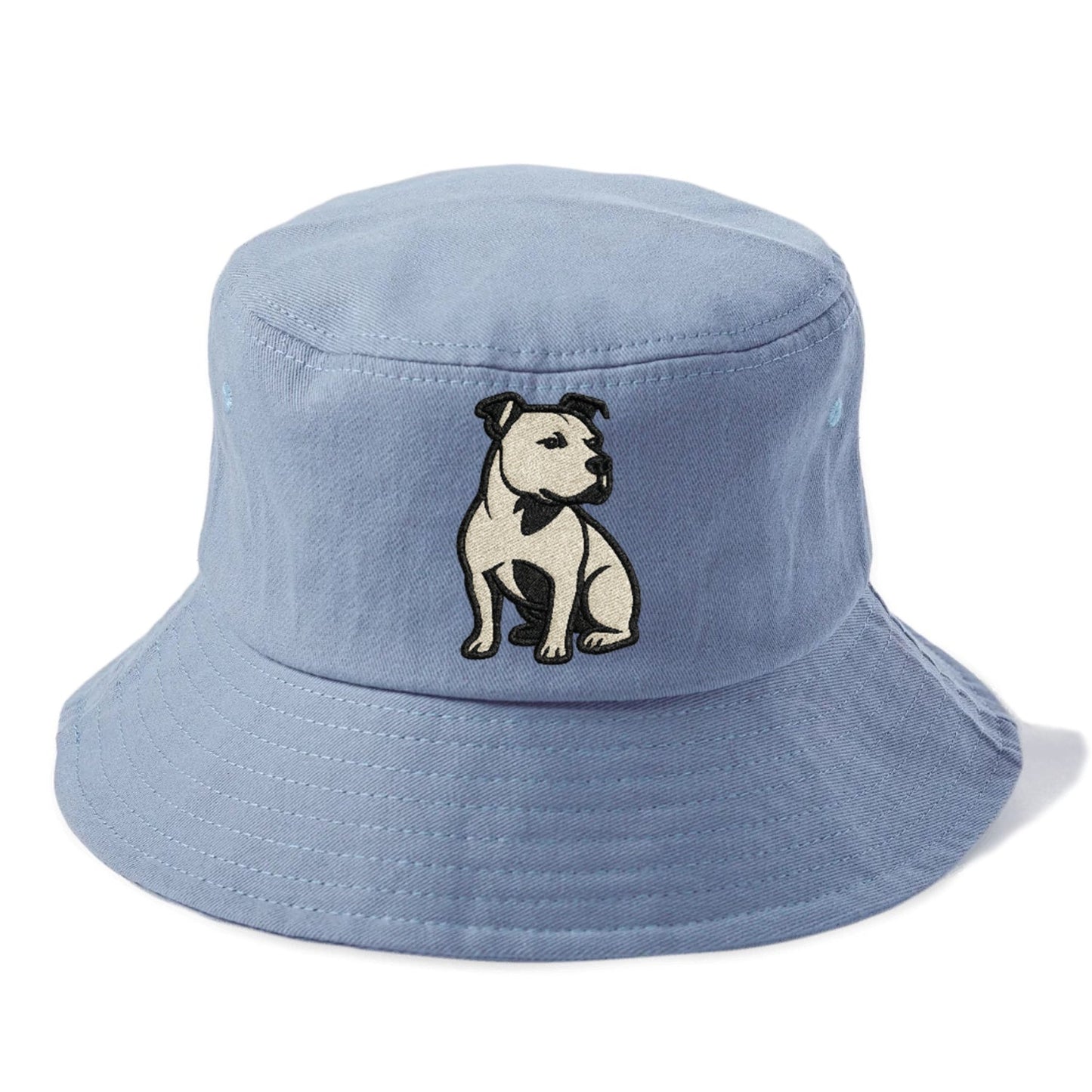 Staffordshire Terrier Blue Design Bucket Hat