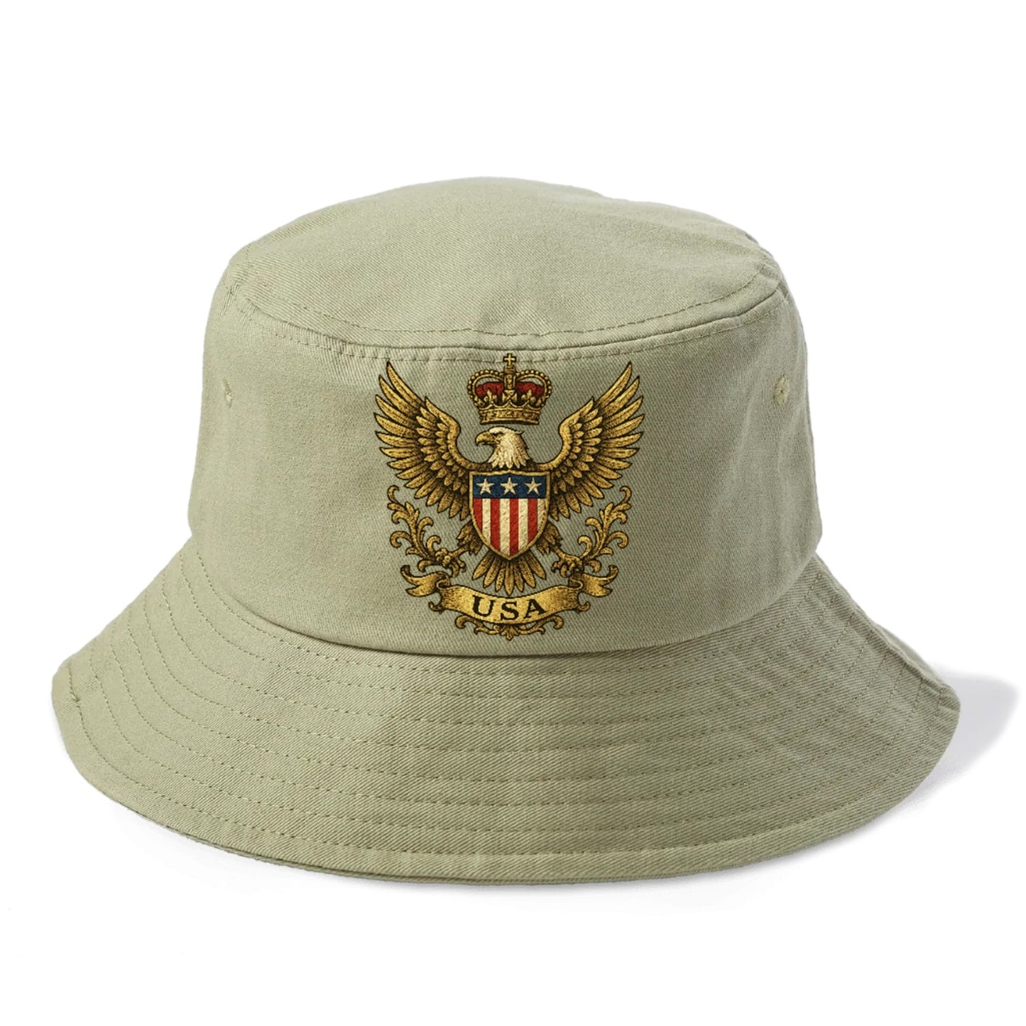 Patriotic Emblem Bucket Hat