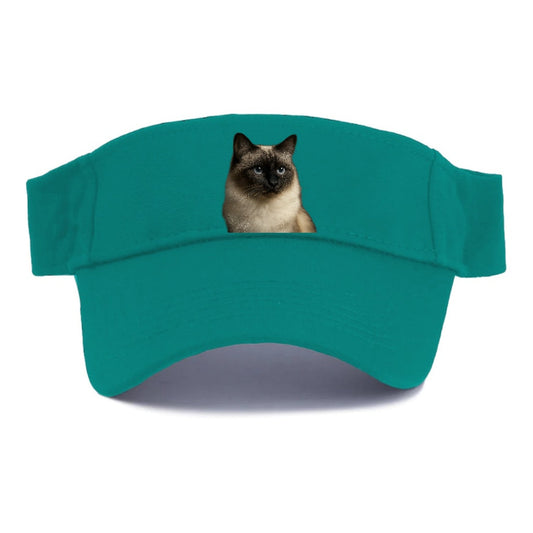 Birman Cat Serene Elegance Visor
