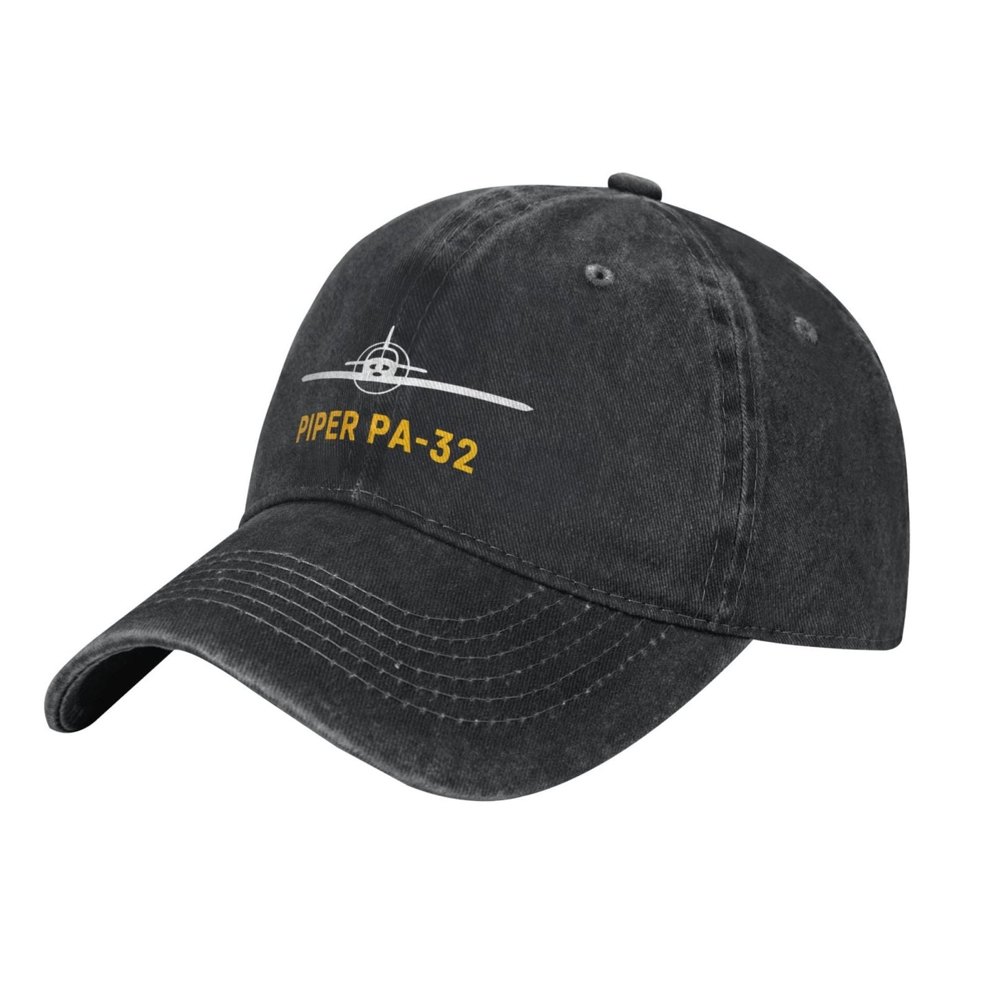 Piper PA-32 Printing unisex baseball cap adjustable hats Outdoor leisure hat veteran gift