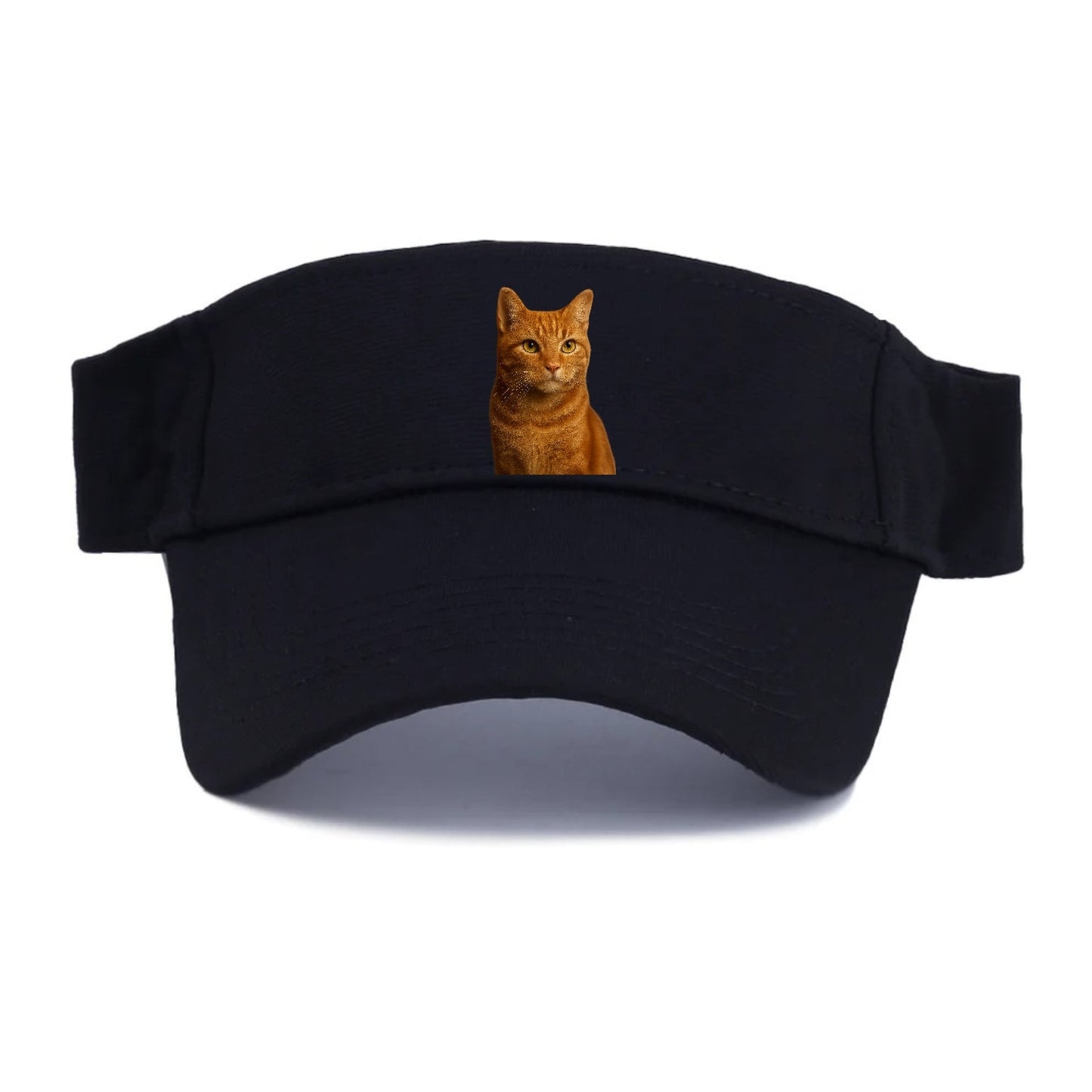 Orange Tabby Cozy Companion Visor