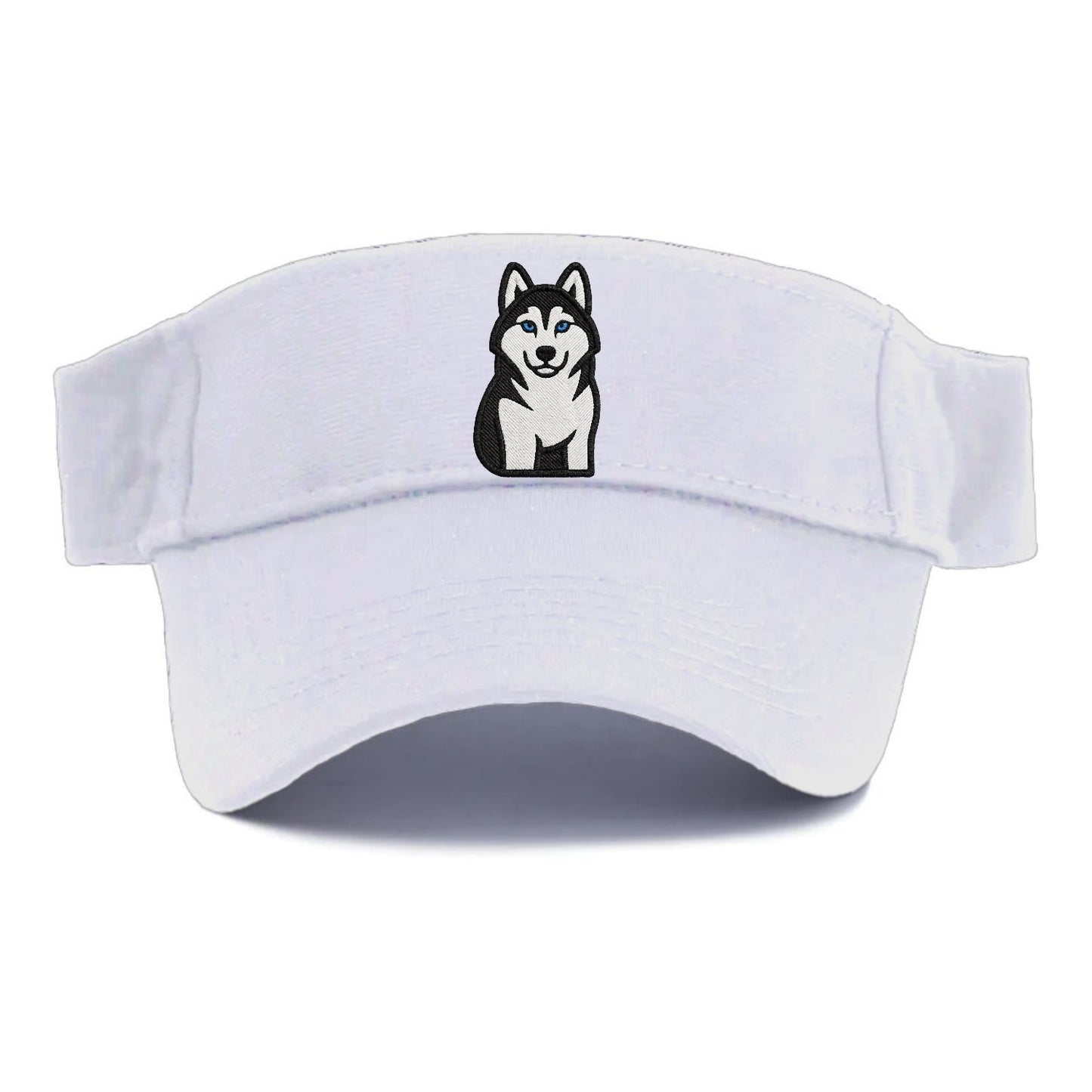 Husky Blue Eyes Piercing Gaze Visor