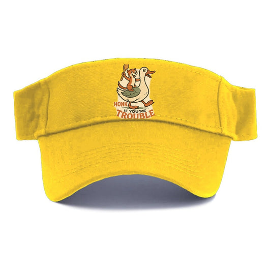 Trouble Cartoon Visor