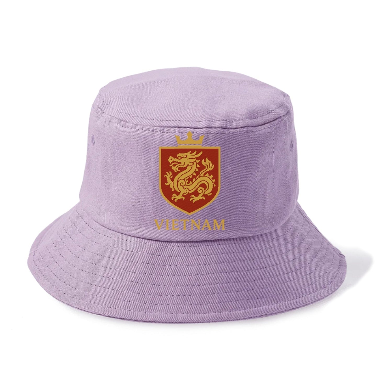 Cultural Heritage Dragon Emblem Bucket Hat