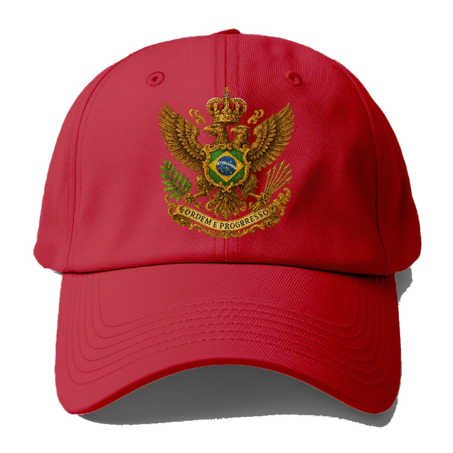 Brazil Heritage Eagle Badge Baseball Cap
