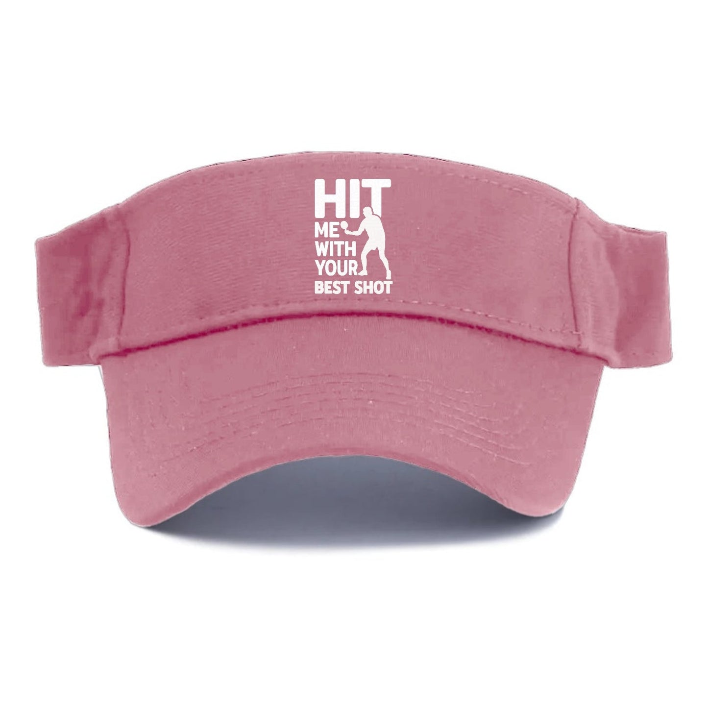 Hit Me With Your Best Shot Visor