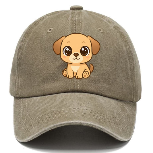 Charming Puggle Cuddle Buddy Classic Cap