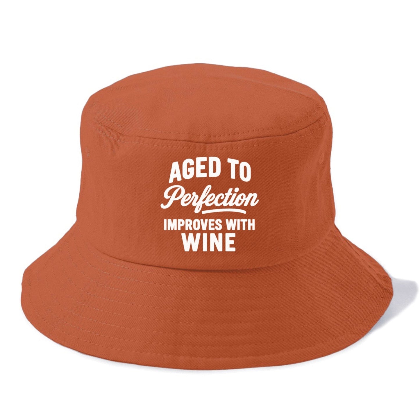 Aged Perfection Wine Bucket Hat