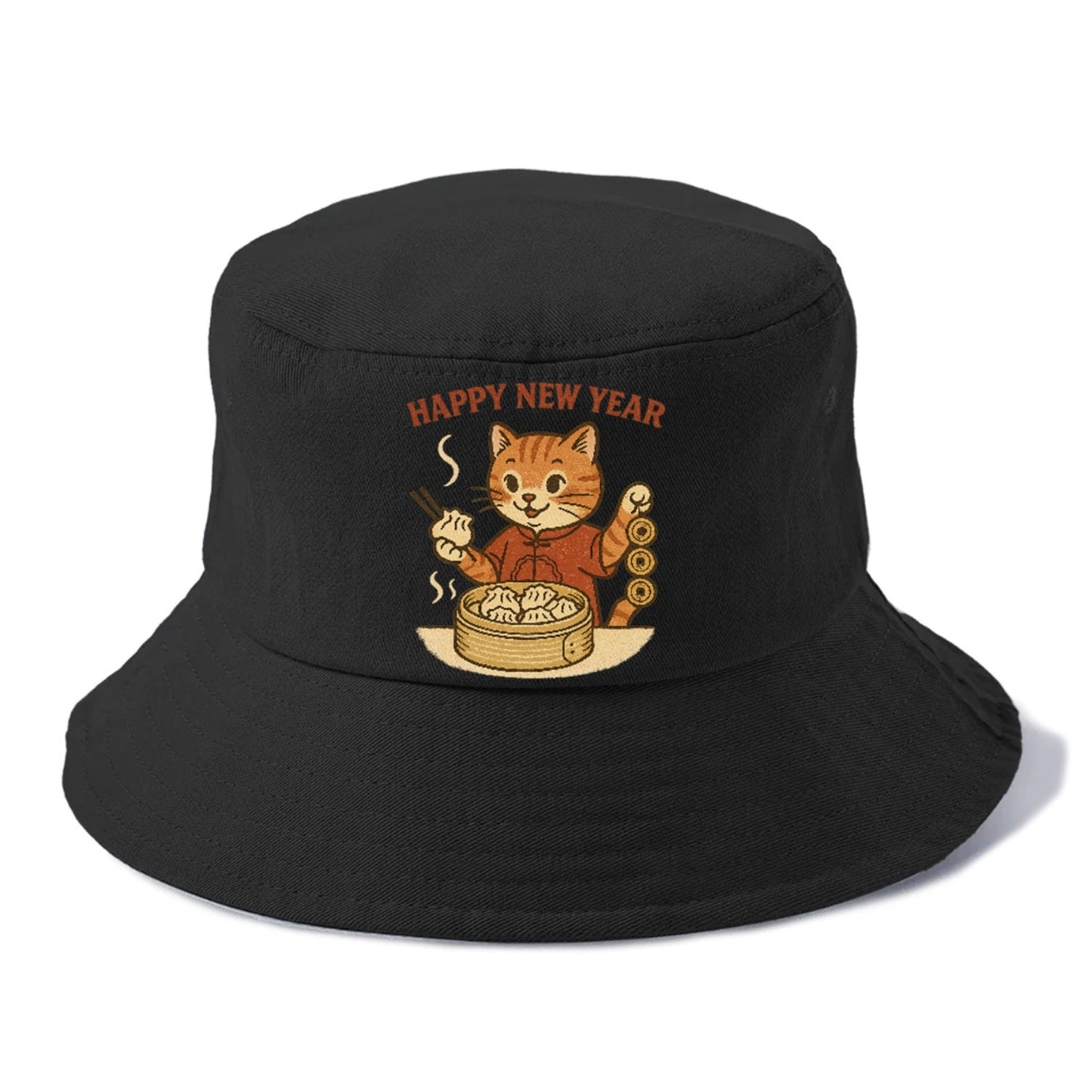 Cat Dumpling Bucket Hat
