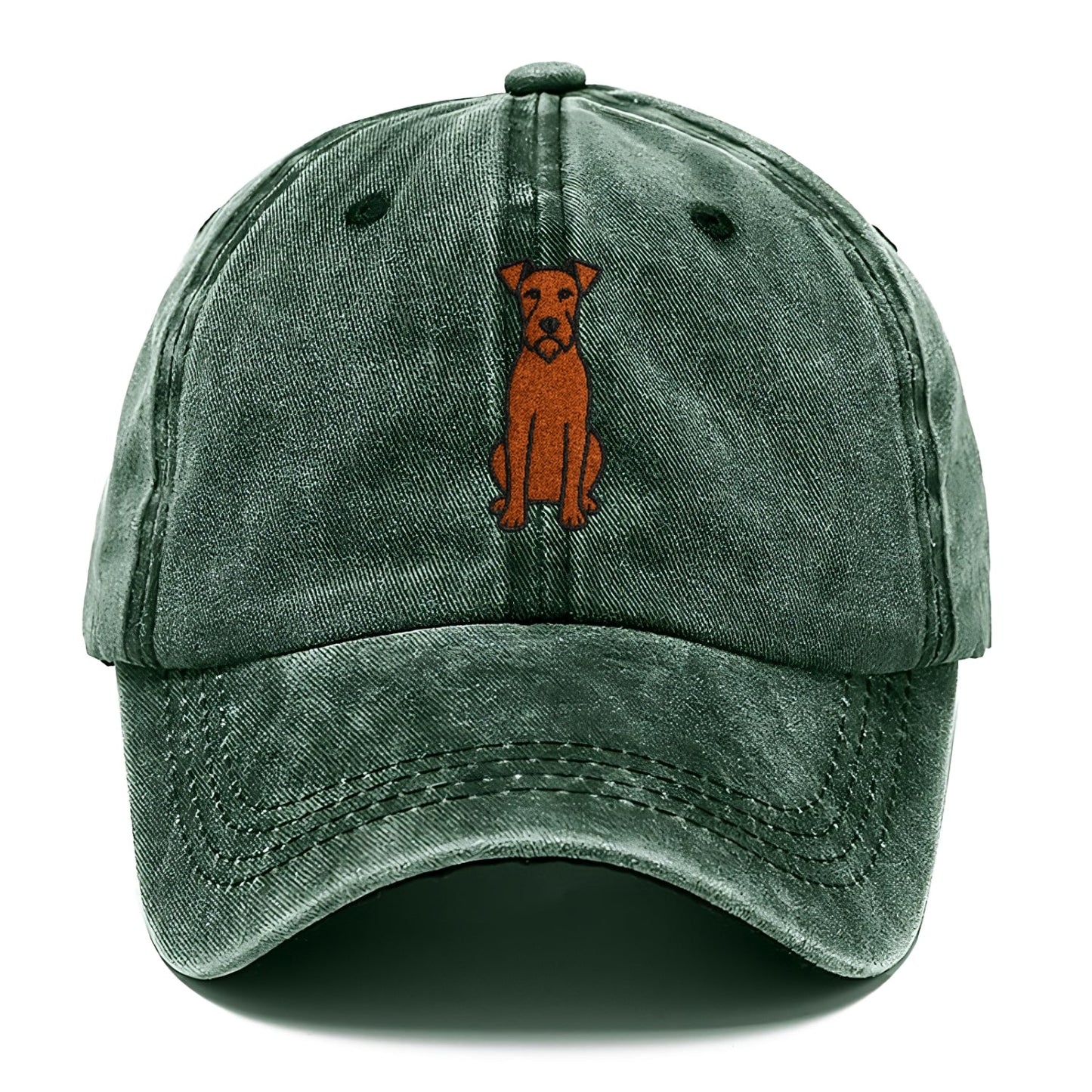 Irish Terrier Red Colored Sitting Pose Classic Cap