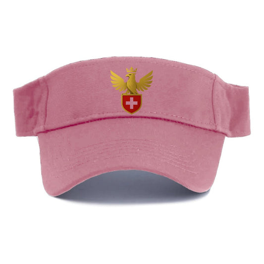 Switzerland Cross Eagle Emblem Visor