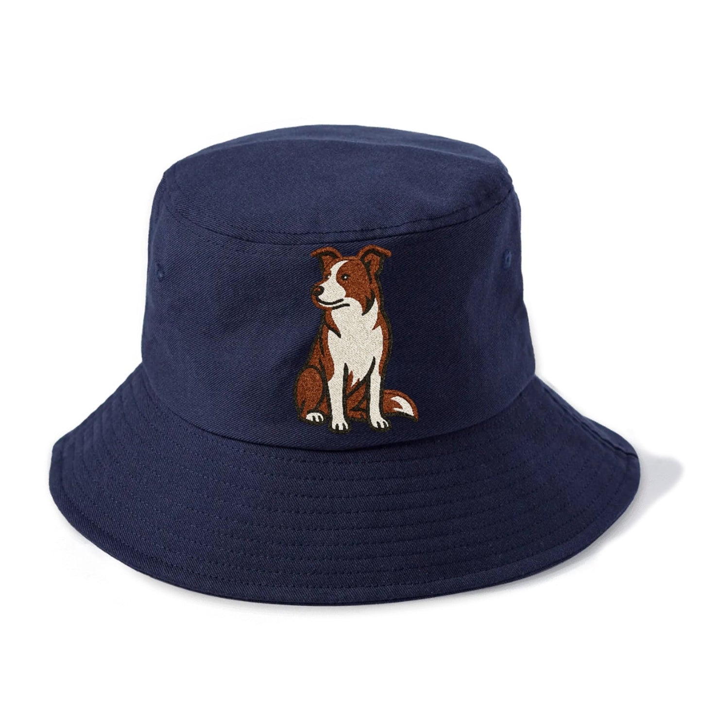 Border Collie Red White Loyal Spirit Bucket Hat