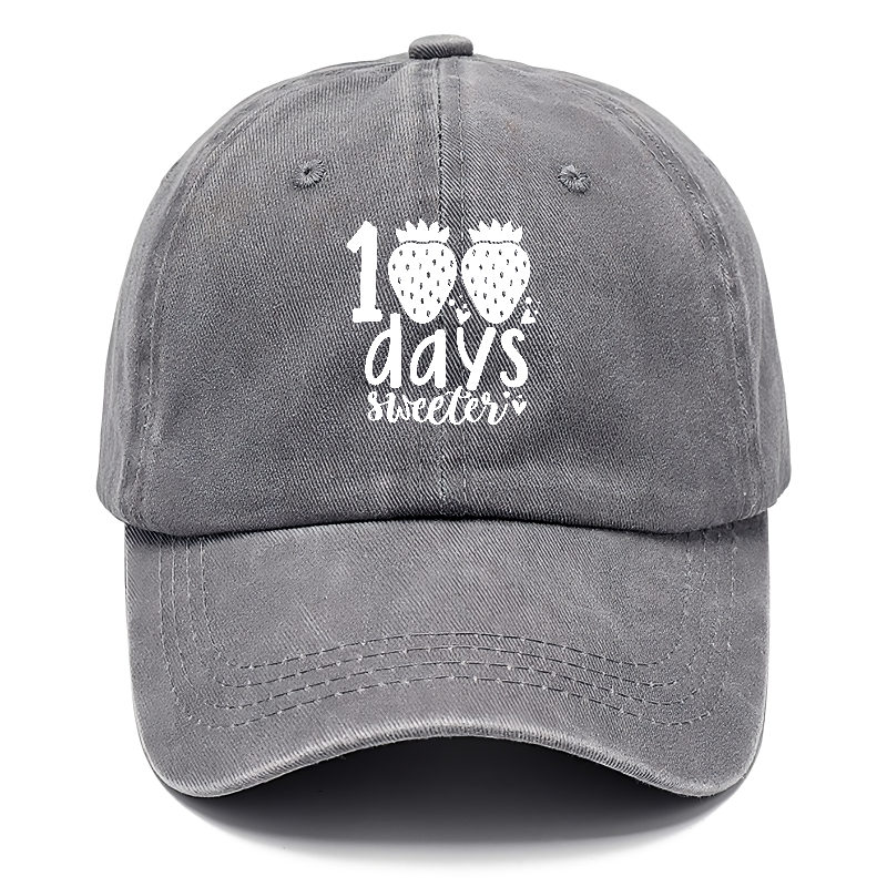 100 Days Sweeter Classic Cap