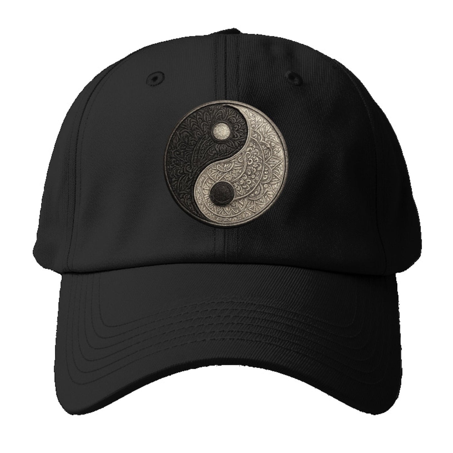 Mandala Yin Yang Pattern Baseball Cap