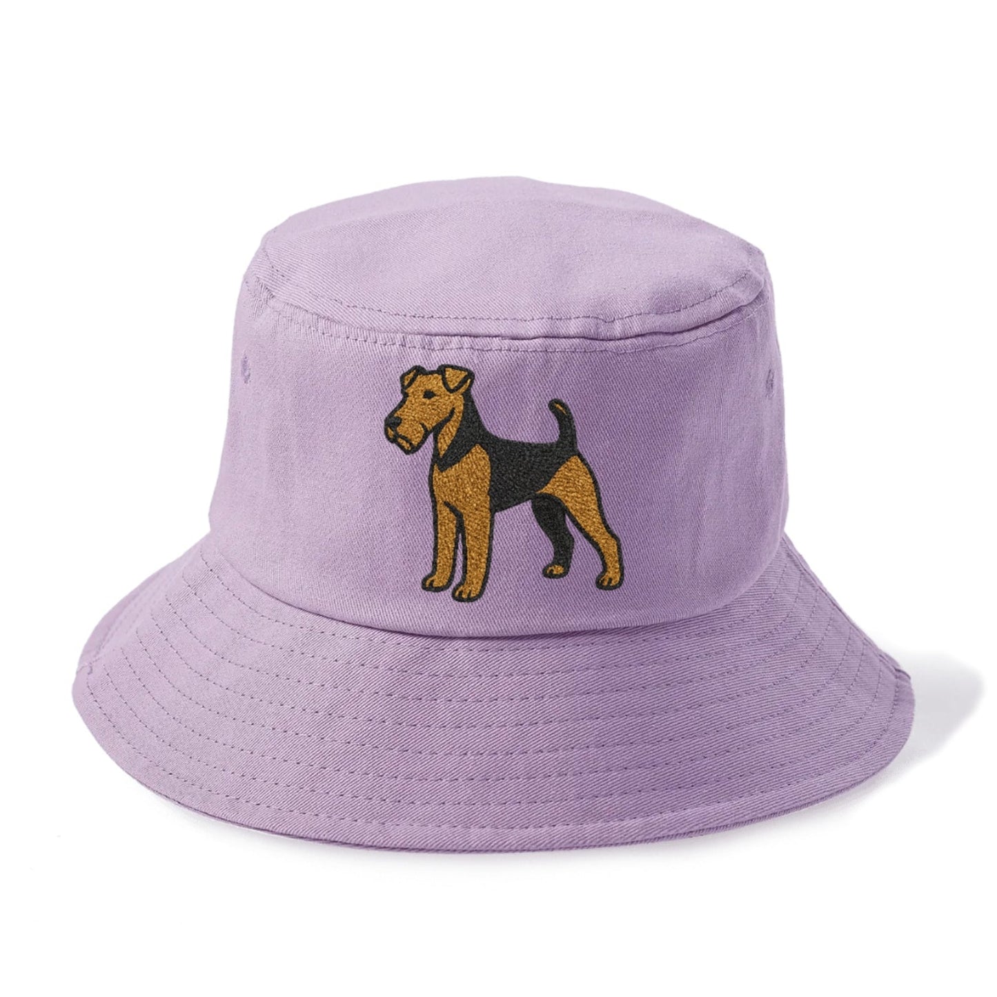 Welsh Terrier Black And Tan Pose Bucket Hat