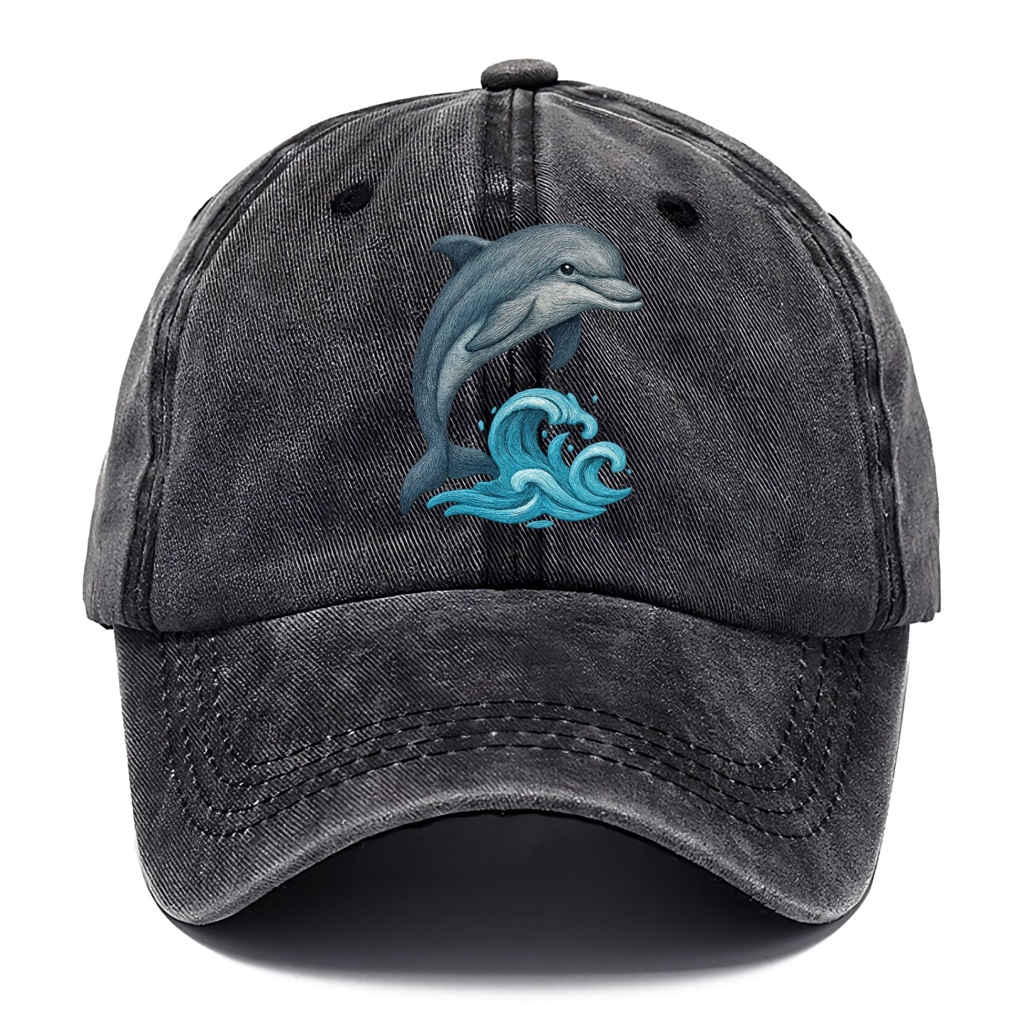 Dolphin's Dance Upon The Waves Classic Cap