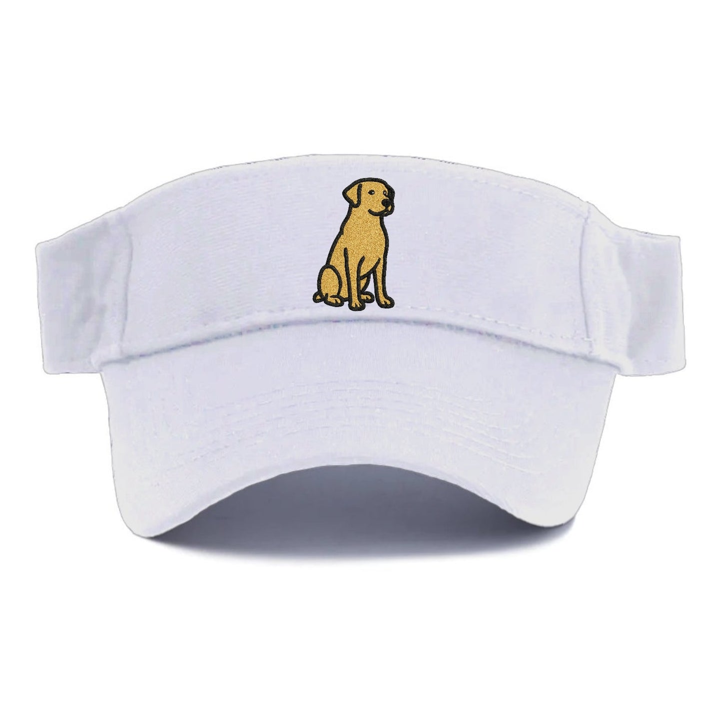 Yellow Labrador Loyal Companion Visor