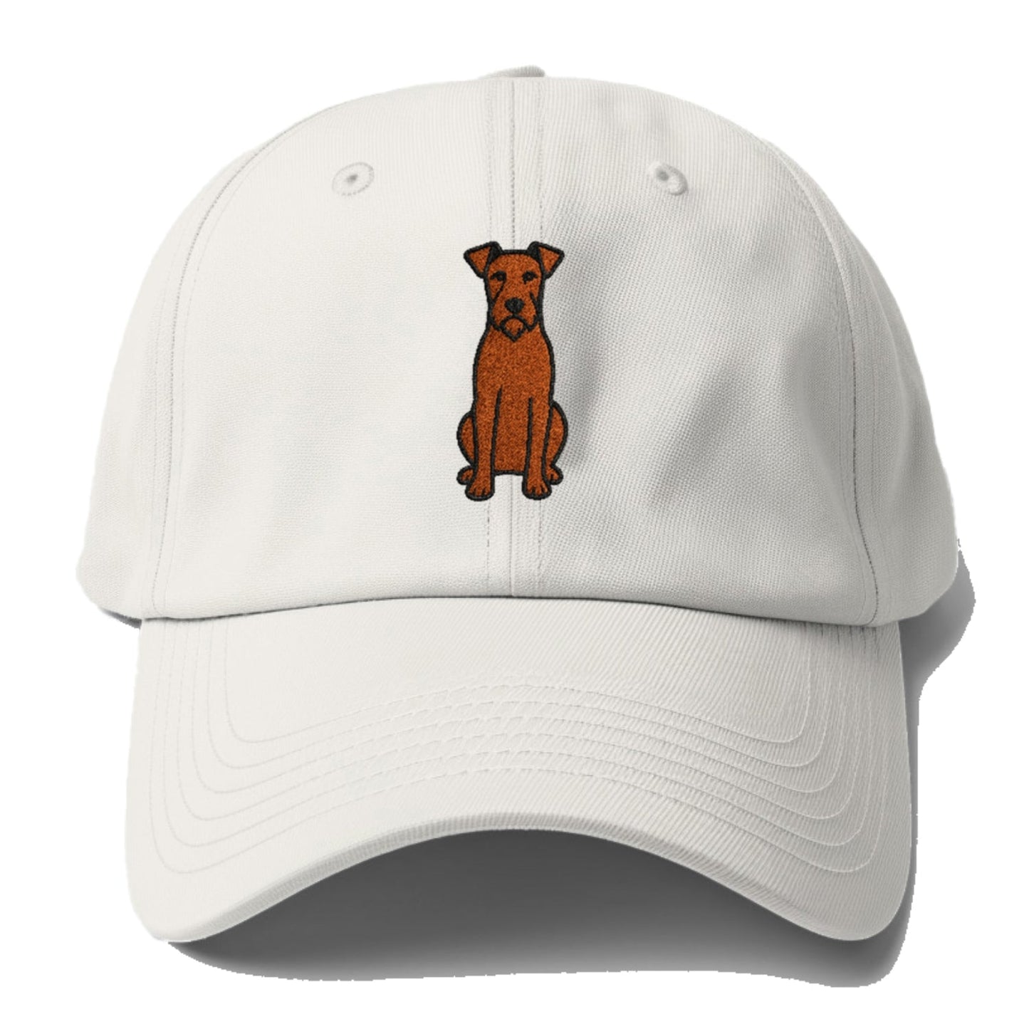 Irish Terrier Red Colored Sitting Pose Baseball Cap