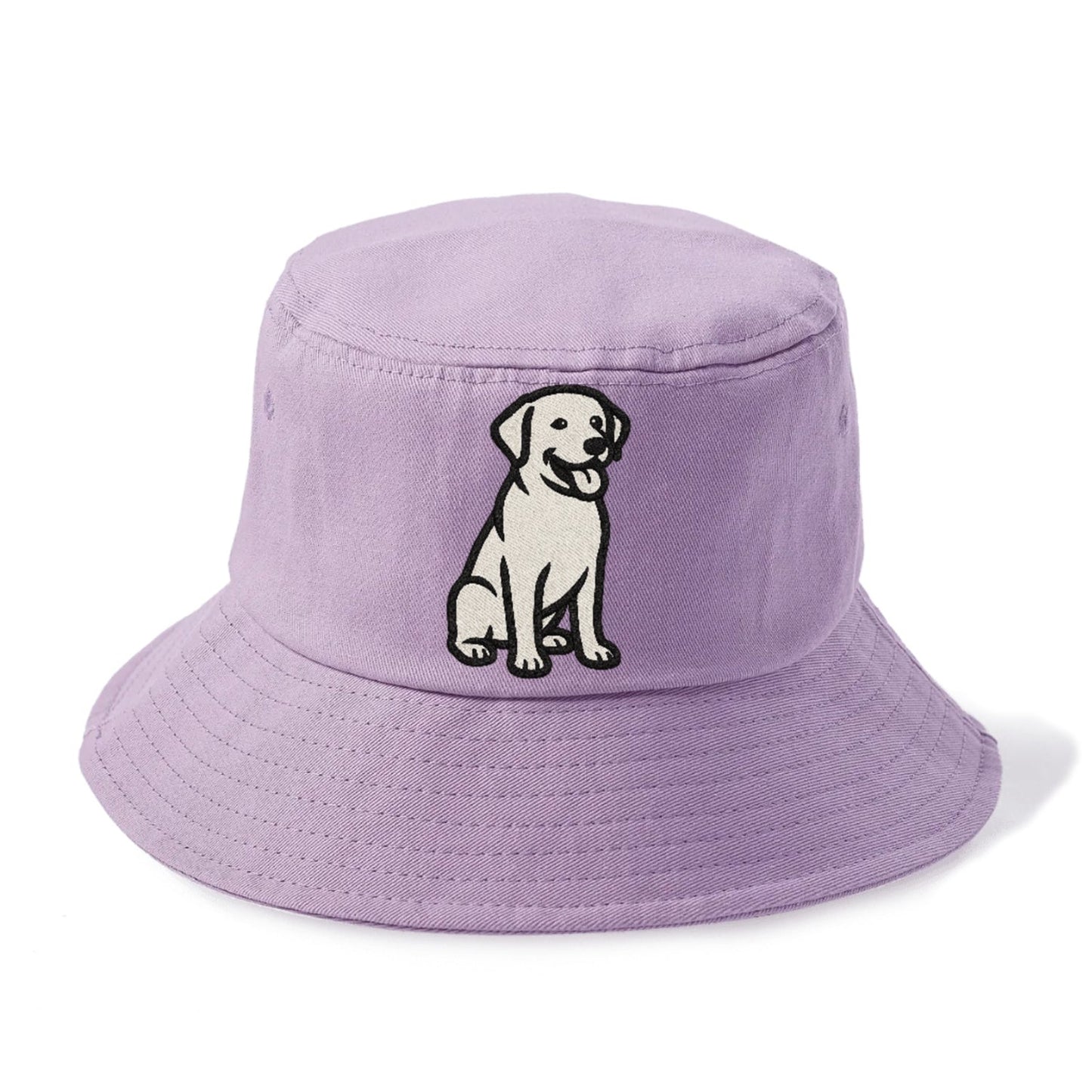 Labrador Happy Panting Joyful Spirit Bucket Hat