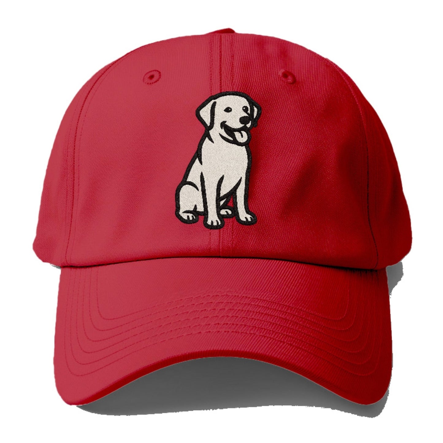 Labrador Happy Panting Joyful Spirit Baseball Cap