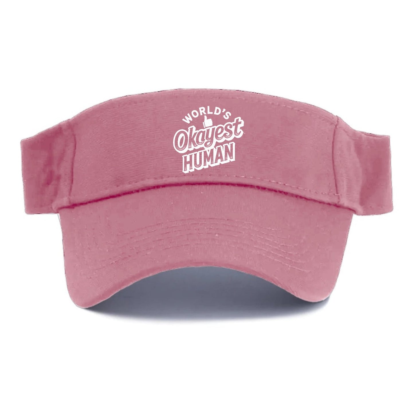 World's Okayest Human Visor