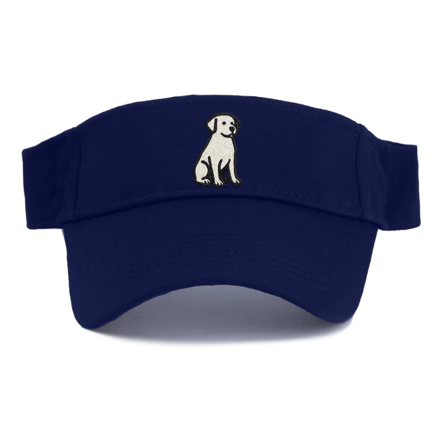 Black Labrador Retriever Loyal Companion Visor