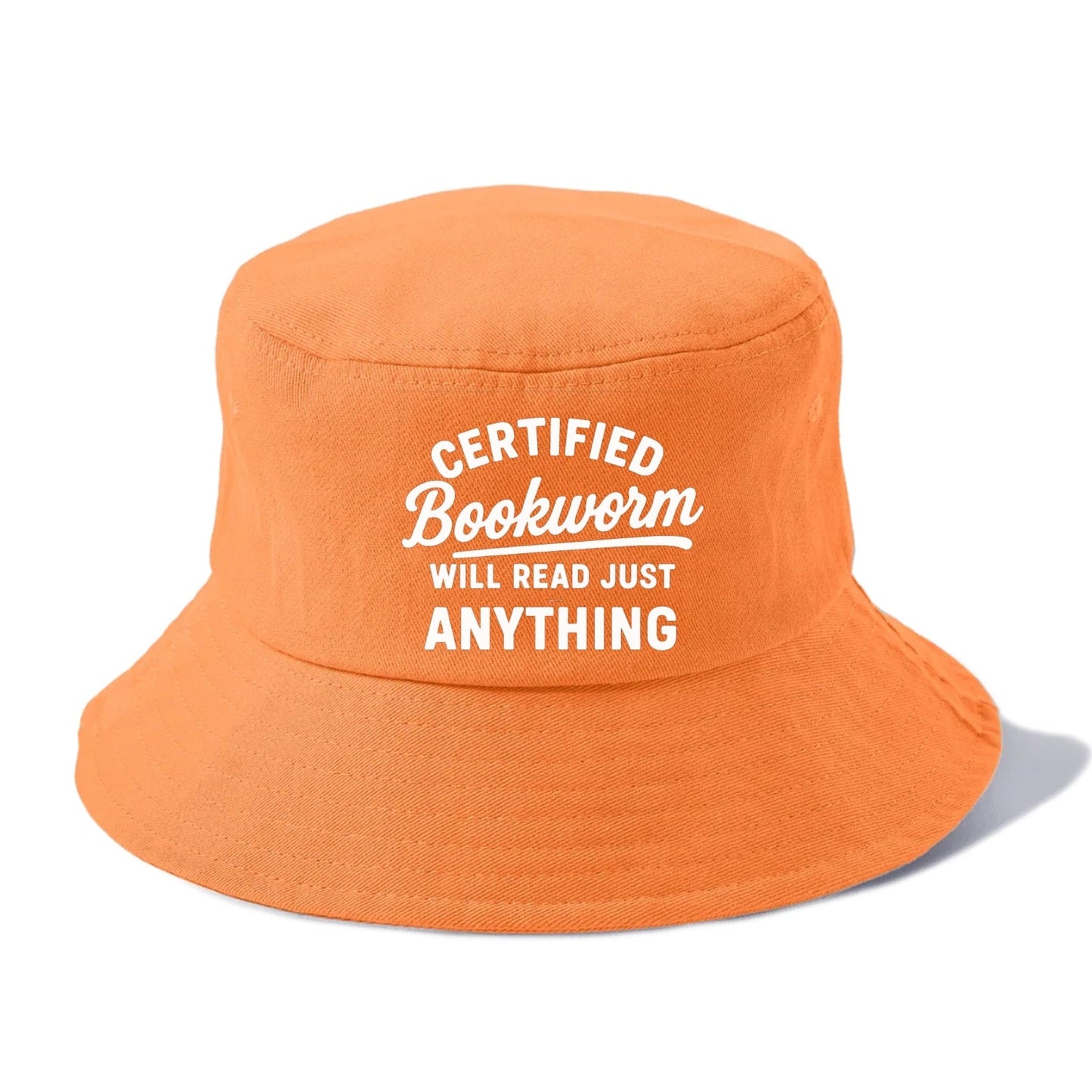Certified Bookworm Hat Bucket Hat