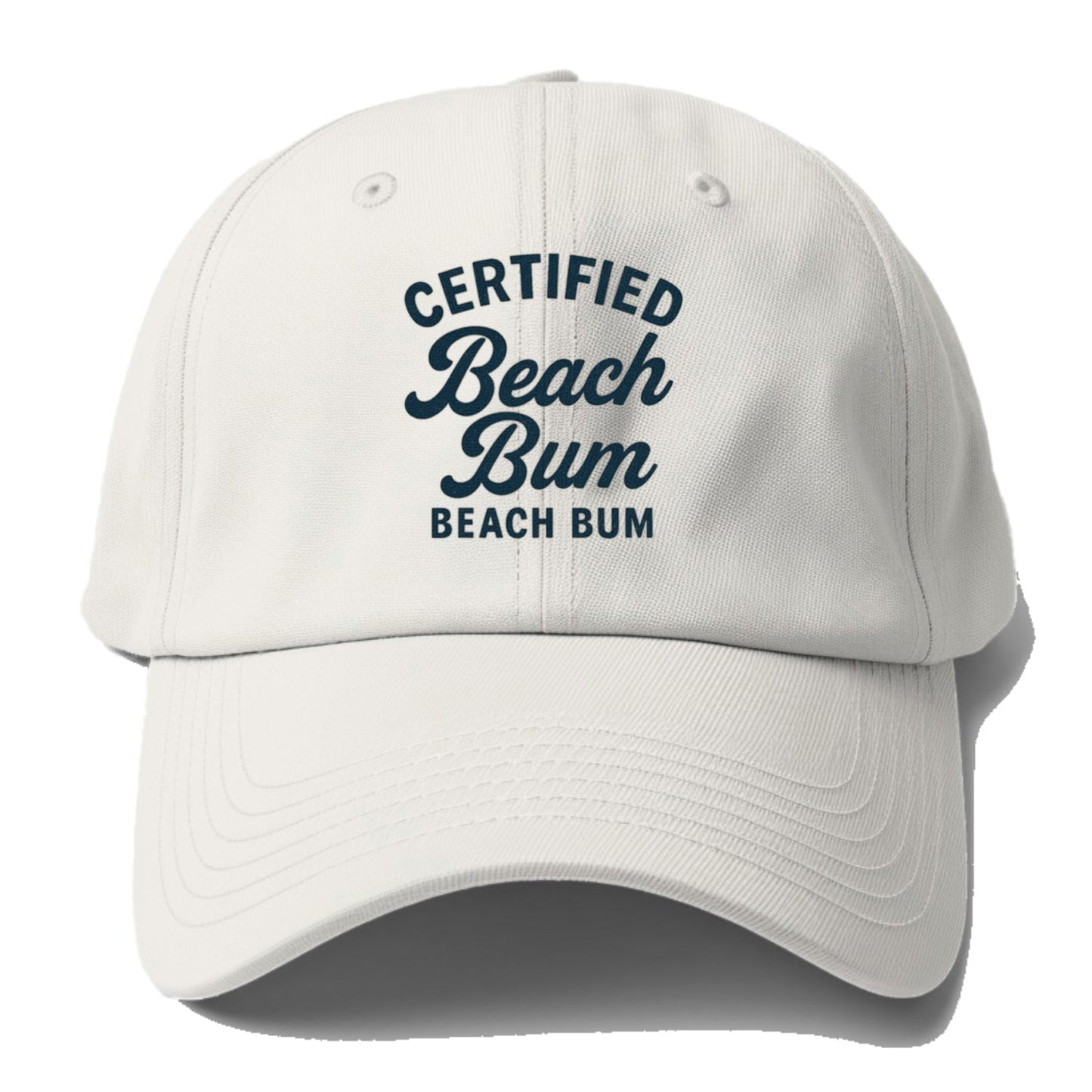 Certified Beach Bum Baseball Cap