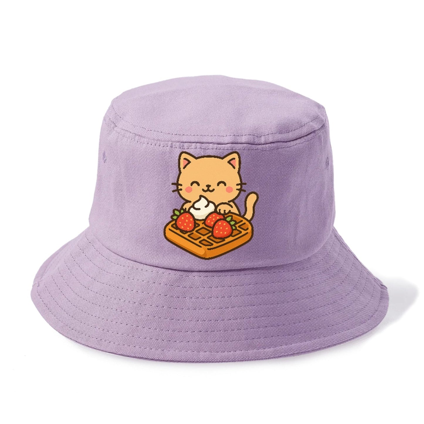 Belgian Waffle Cat Sweet Charm Bucket Hat