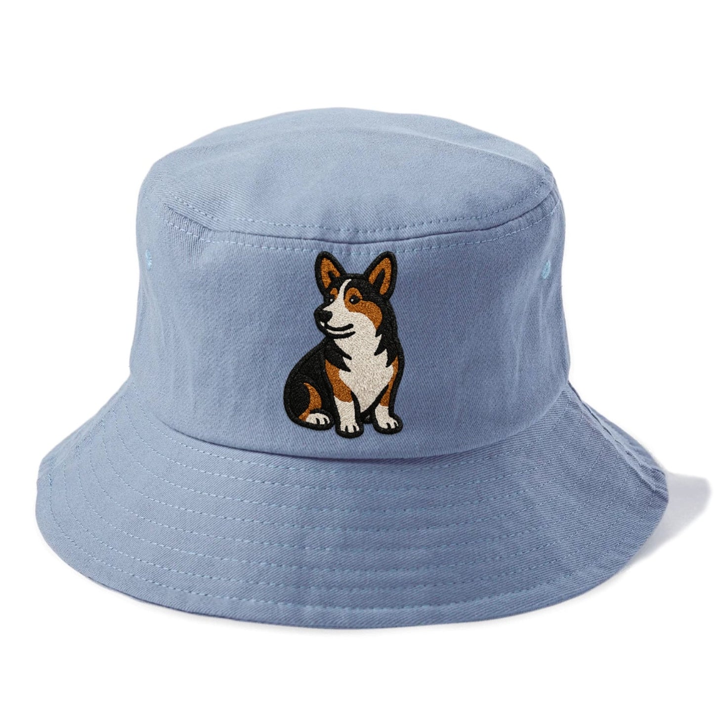 Tricolor Corgi Playful Spirit Bucket Hat