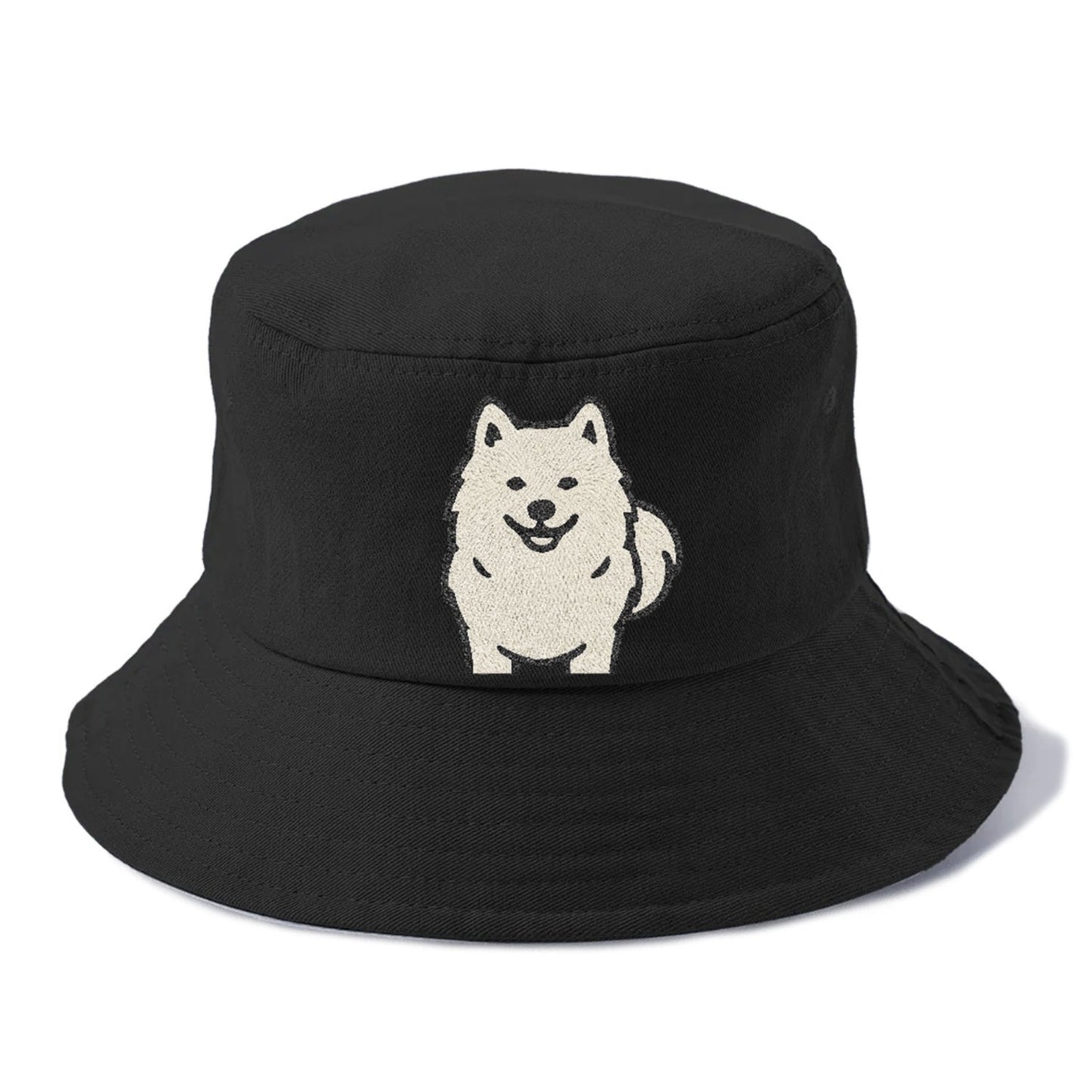 Samoyed White Fluffy Design Bucket Hat