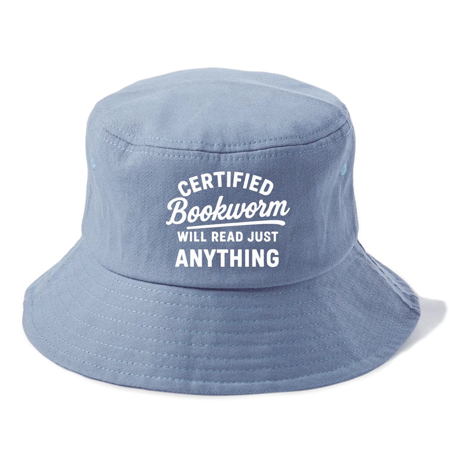 Certified Bookworm Hat Bucket Hat