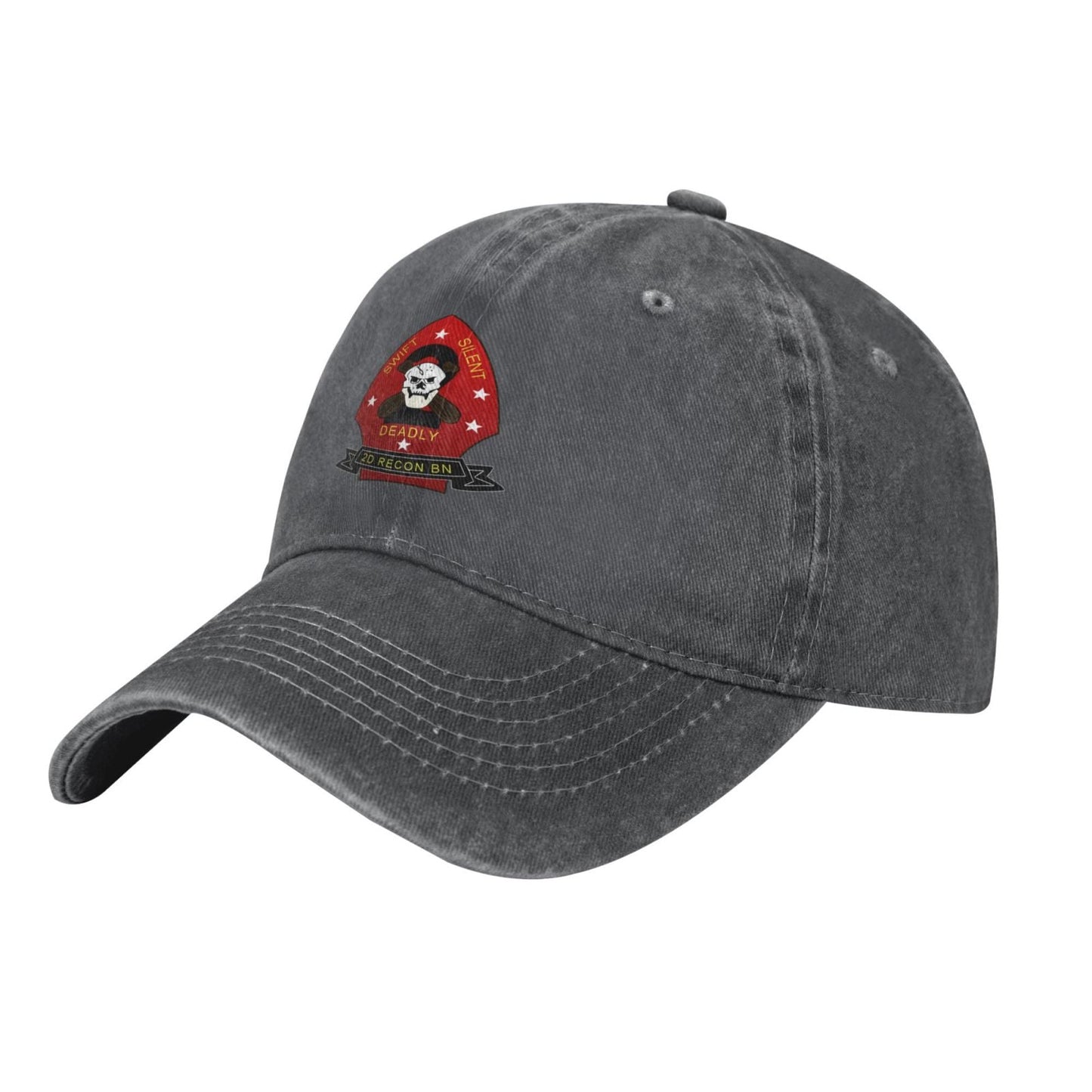 2d Reconnaissance Battalion Insignia Printed unisex baseball cap adjustable cap veteran gift