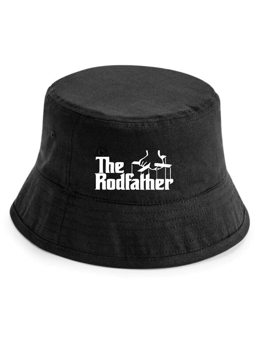 The Rodfather Bucket Hat Fishing Anglers Gift for Men
