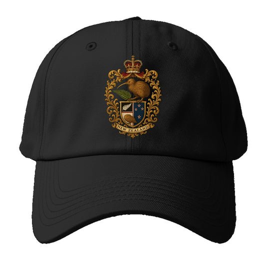 New Zealand Kiwi Emblem  - Baseball Cap