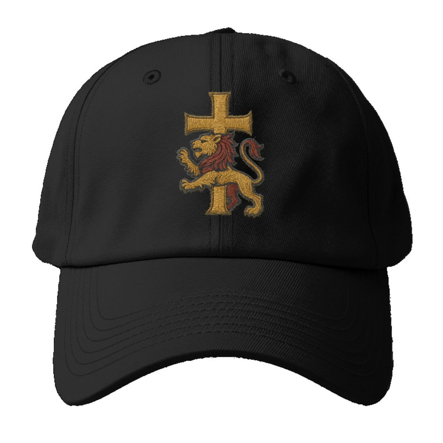 Lion and Cross  - Baseball Cap