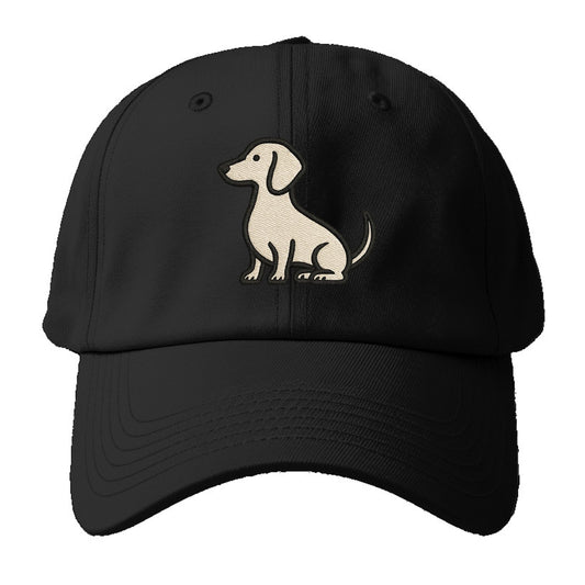 Dachshund - Long body profile view - Baseball Cap