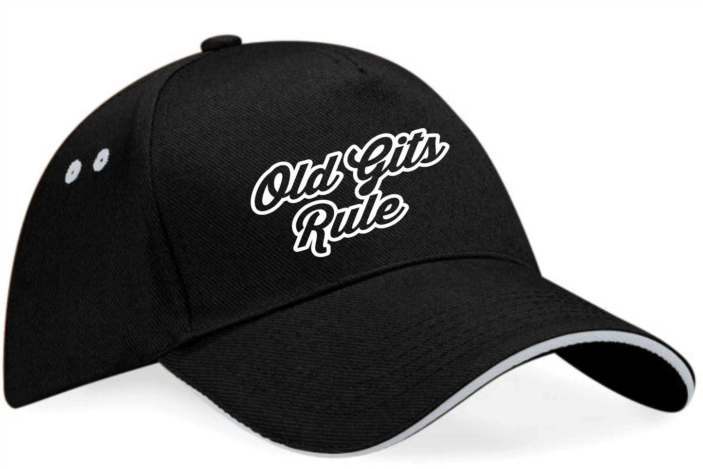 Old Gits Rule Baseball Cap Funny Birthday Lovers Gift For Men & Ladies