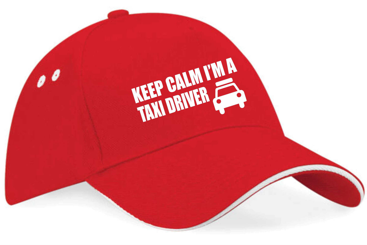 Keep Calm I'm Taxi Driver Baseball Cap Funny Birthday Gift For Men & Ladies
