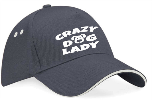 Crazy Dog Lady Baseball Cap Dog Lovers Gift For Ladies