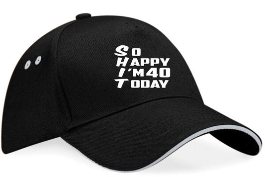 Baseball Cap Funny 40th Birthday Gift For Men & Ladies 40 Year Old Present