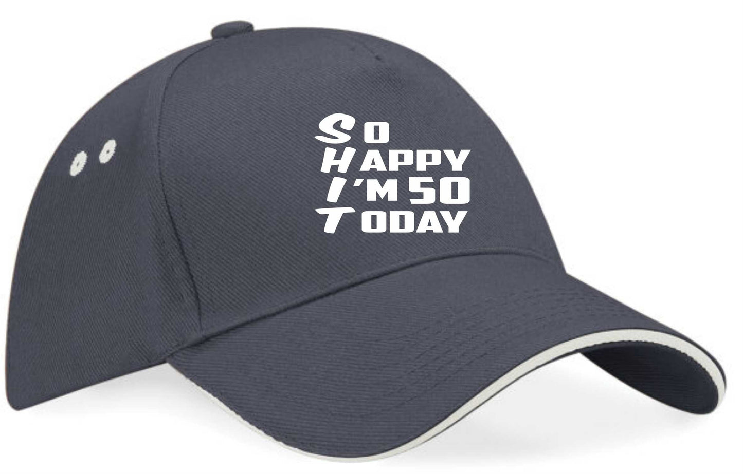 Baseball Cap Funny 50th Birthday Gift For Men & Ladies 50 Year Old Present