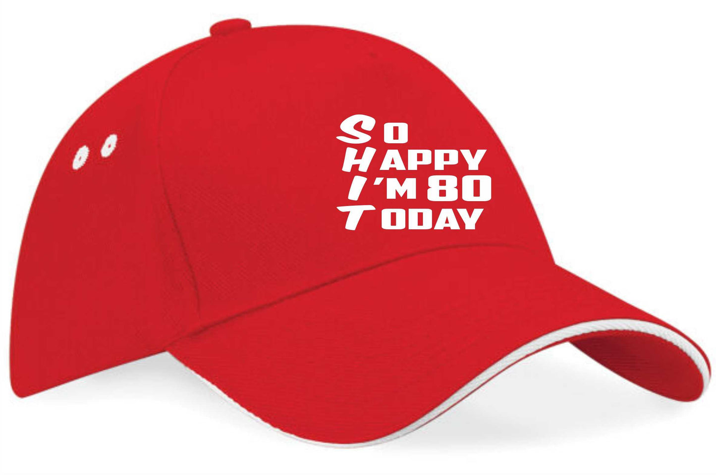Baseball Cap Funny 80th Birthday Gift For Men & Ladies 80 Year Old Present