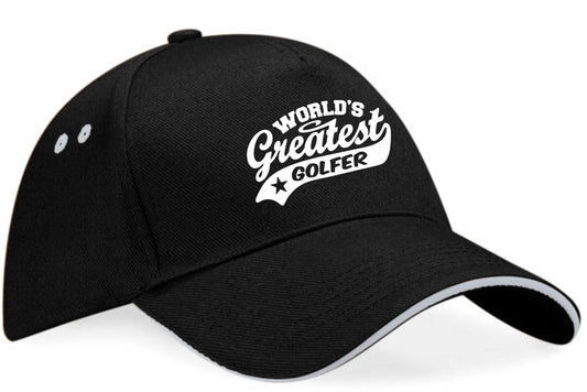 Baseball Cap Greatest Golfer Birthday Present Golf Gift For Him Gift For Her