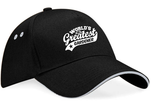 Baseball Cap Greatest Gardener Birthday Present Gift For Him Gift For Her