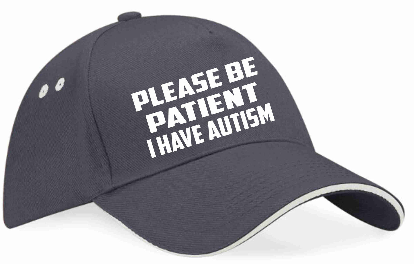 Be Patient I Have Autism Baseball Cap Mental Health Awareness Men & Ladies