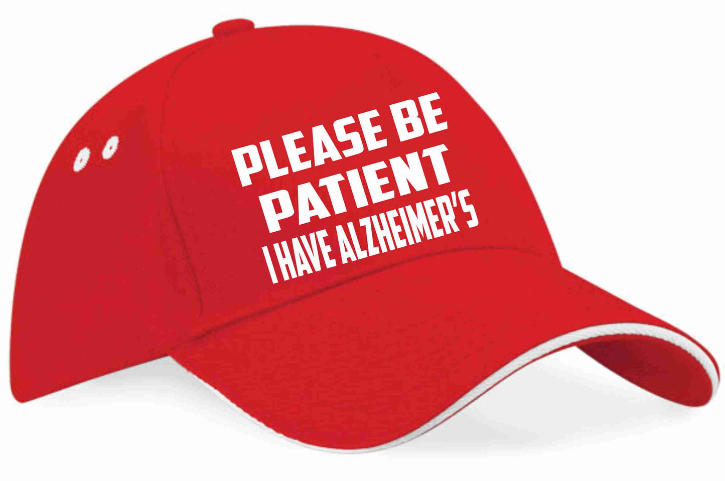 Be Patient I Have Alzheimer's Baseball Cap Mental Health Awareness Men & Ladies