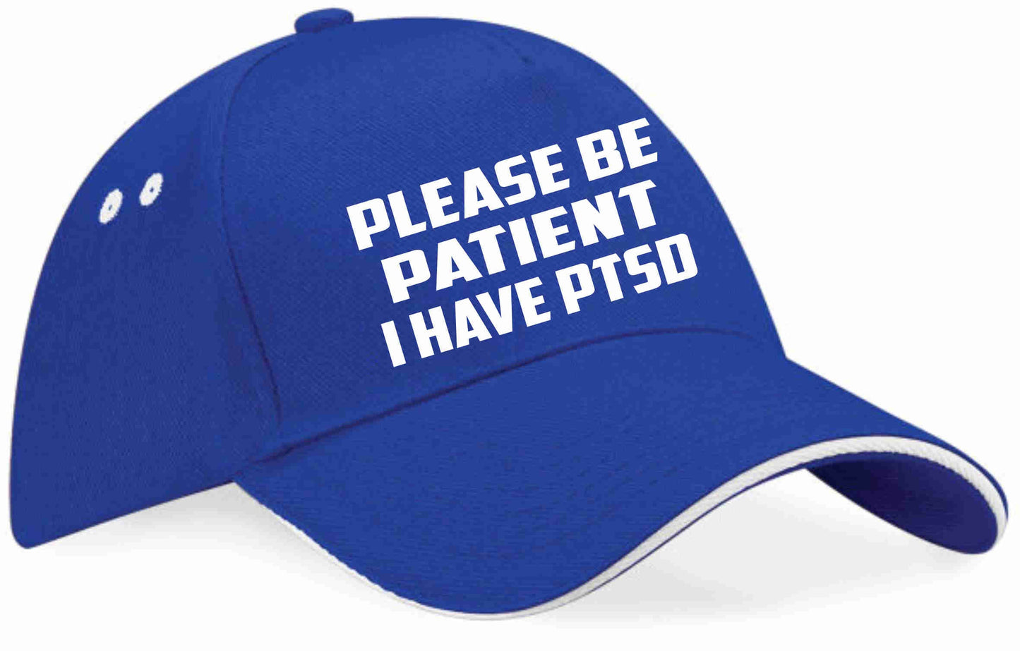 Be Patient I Have PTSD Baseball Cap Mental Health Awareness Men & Ladies