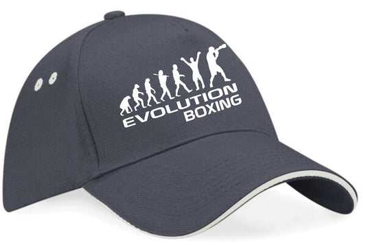 Evolution Of Boxing Baseball Cap Sport Boxer Birthday Gift For Men & Women