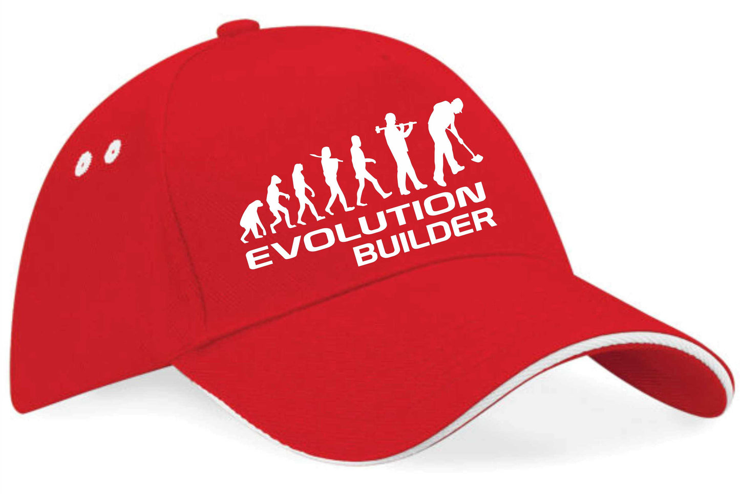 Evolution Of A Builder Baseball Cap Funny Birthday Gift For Men & Women